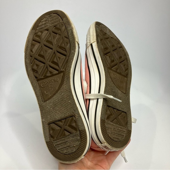 Converse all star pink hightop sneakers unisex sizing women’s size 6 punk skater - Picture 6 of 8